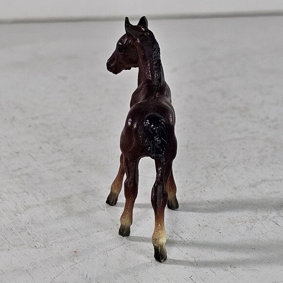 Breyer Stablemate Standing Thoroughbred Foal Dark Bay Horse #3085 G1 - Picture 8 of 9